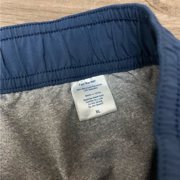 Fair Harbor The Anchor Short Board Short In Mist Seaview Anchor Men’s XL - Picture 4 of 8